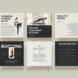 Fitness Coach Social Media Templates