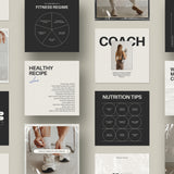 Fitness Coach Social Media Templates