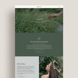 Wellbeing Coach Website Template