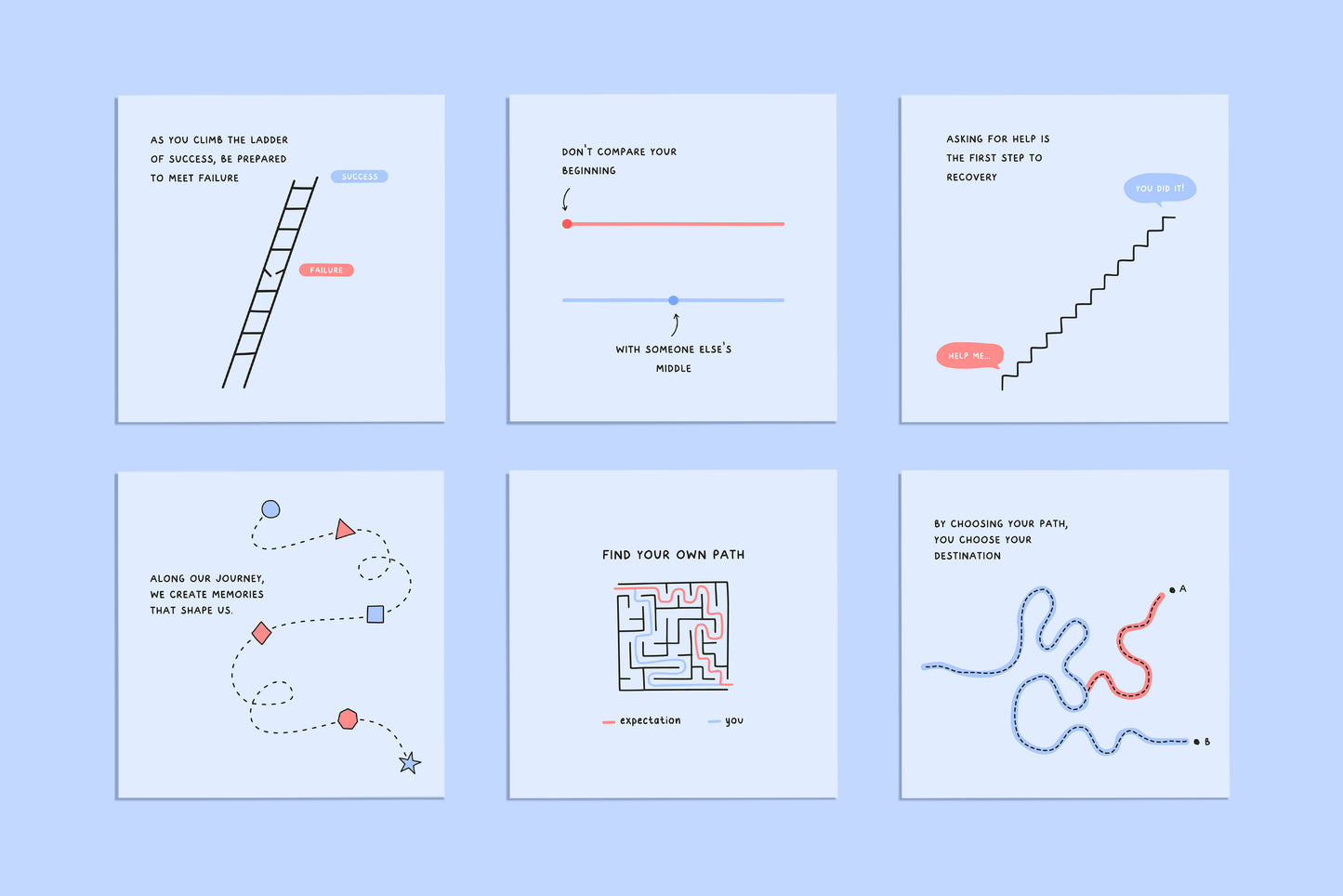 Self Help Infographics