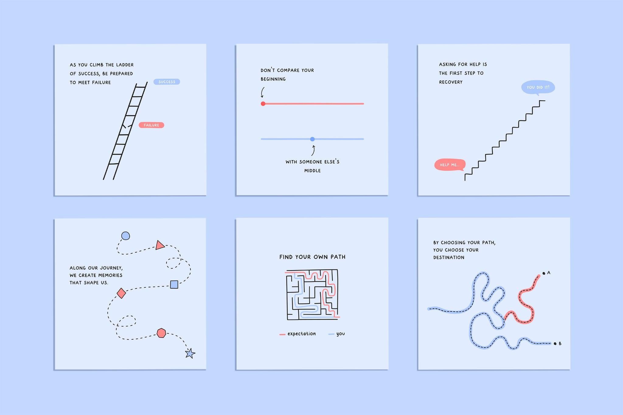 Self Help Infographics