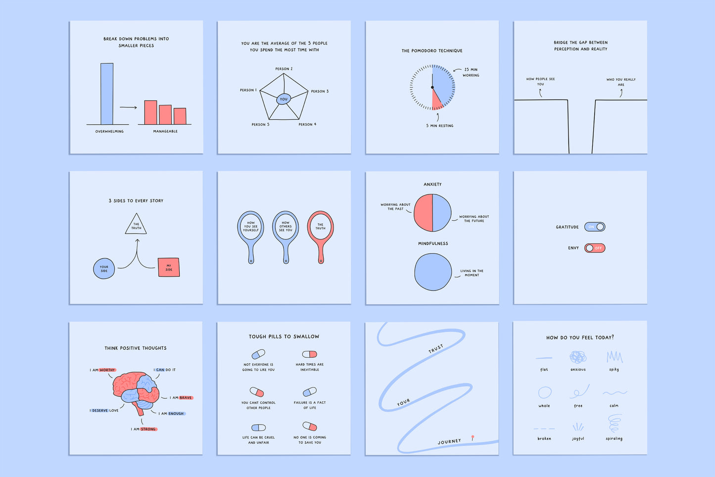 Self Help Infographics